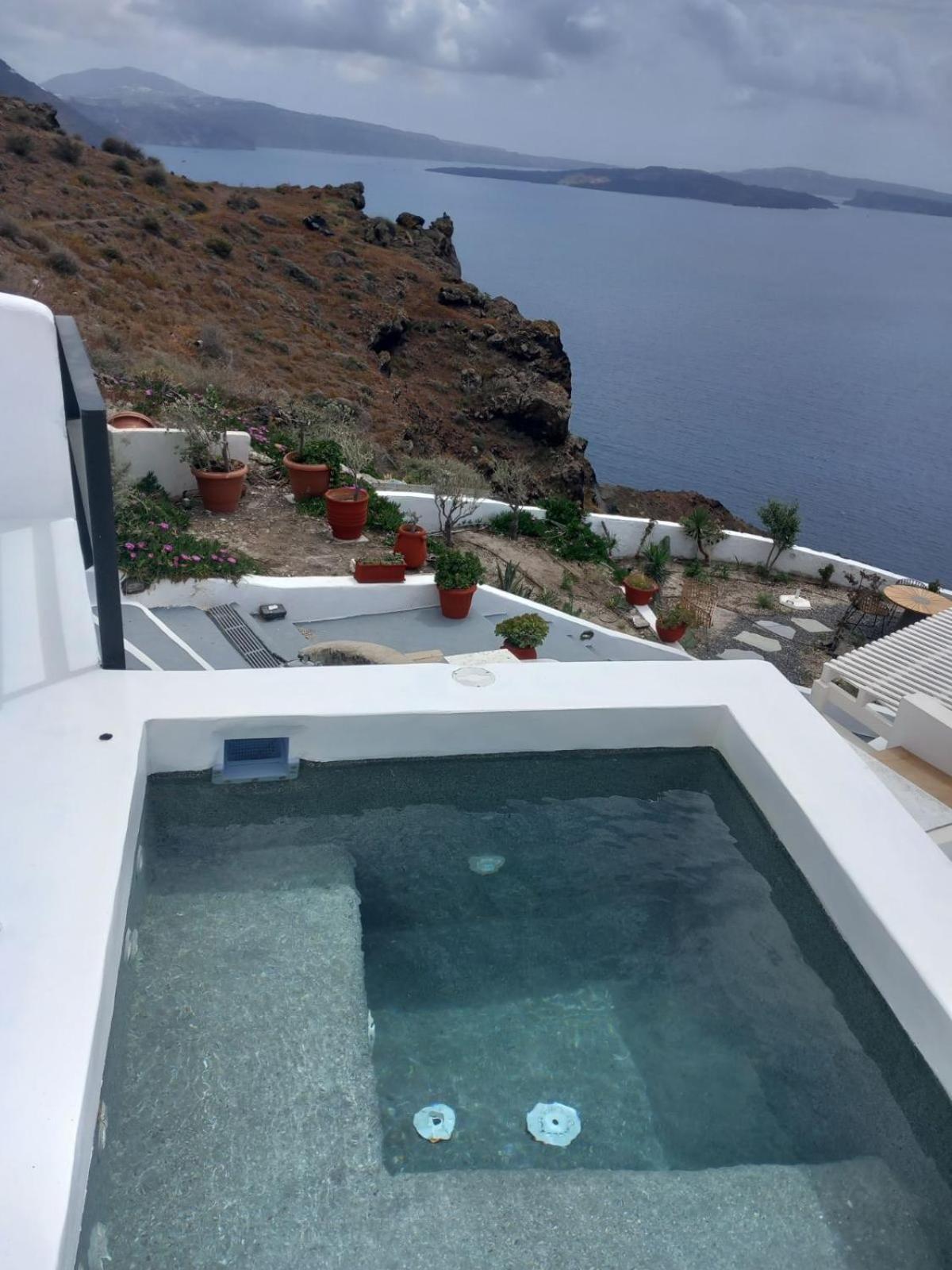 Captain John Villas Oia - Caldera & Sunset View Esterno foto